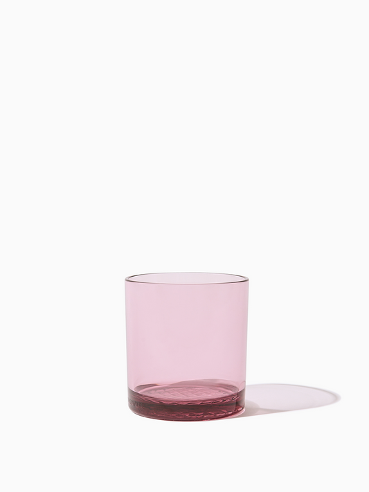 RESERVE 12oz Old Fashioned Color Series Tritan Copolyester Glass Blush